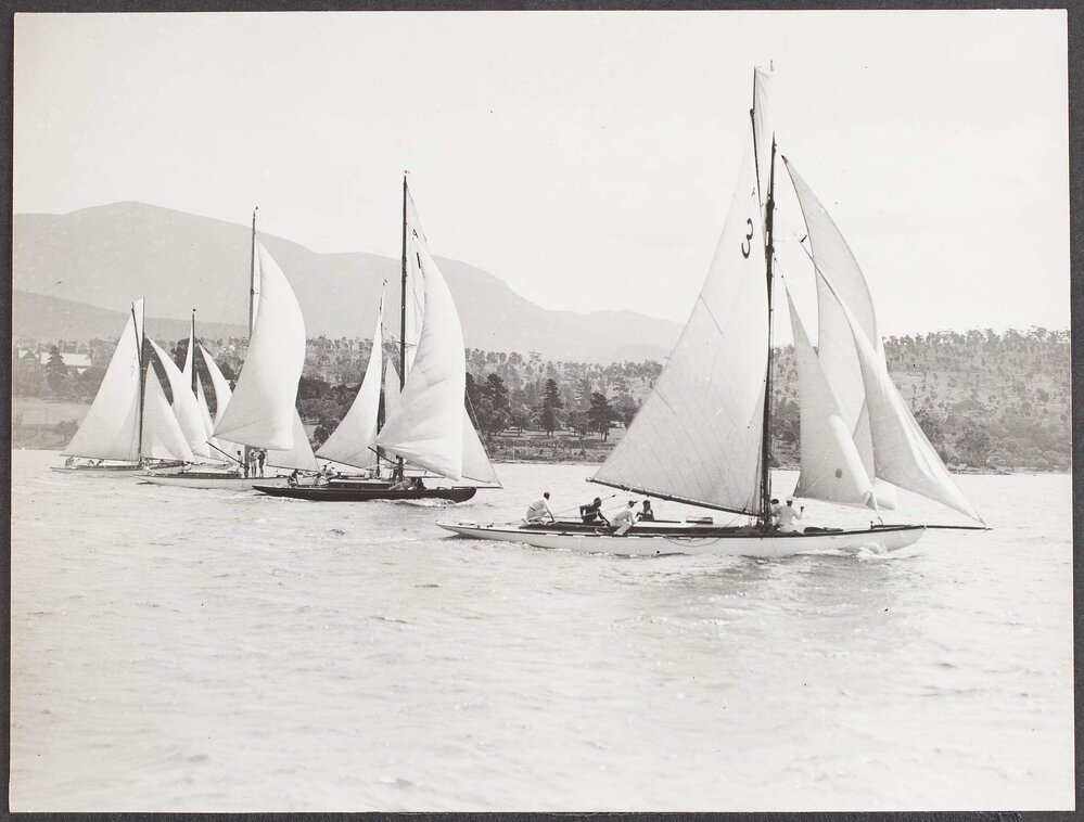 Yacht race, Hobart regatta
