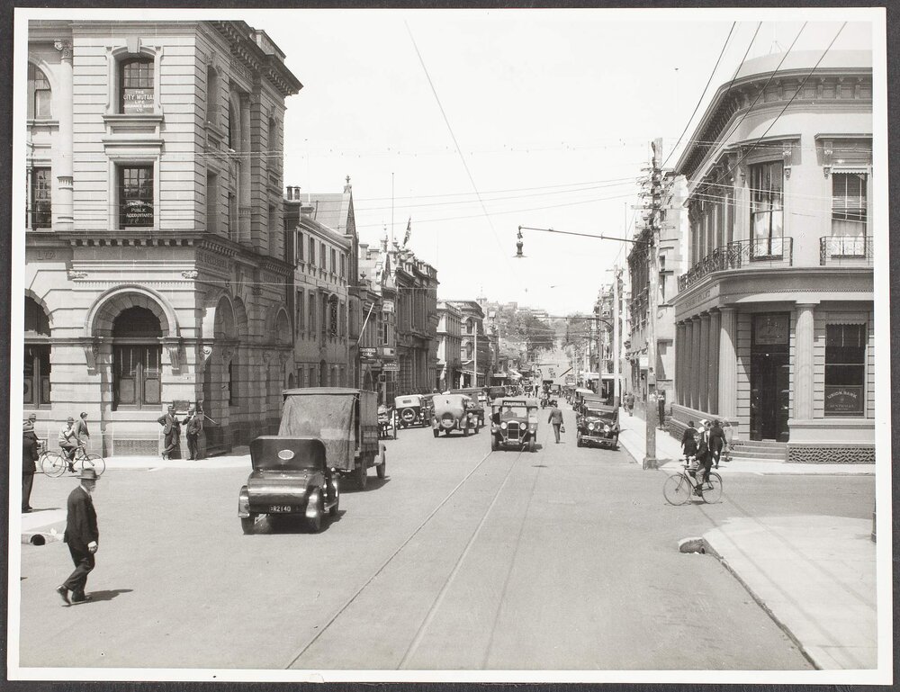 The banking centre, St John street, Launceston