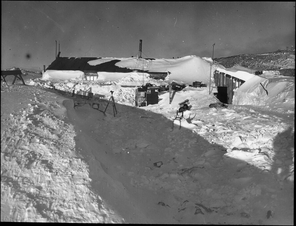 Cape Evans Hut, October 1912