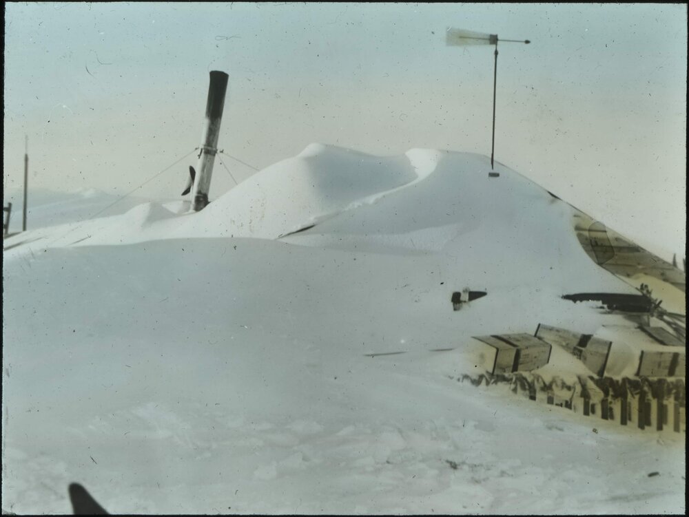 Winter quarters at Cape Evans