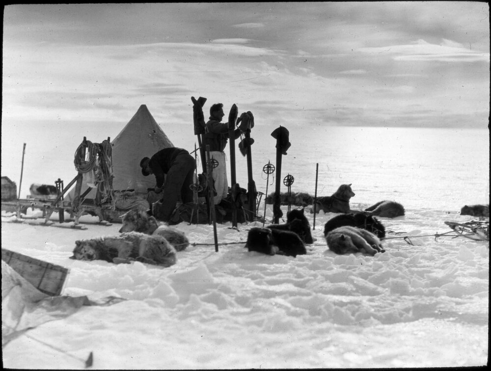 Lindsay and Scott camping Ivigtut journey