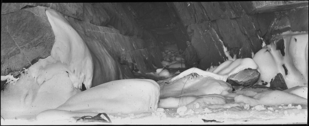 A rocky cavern