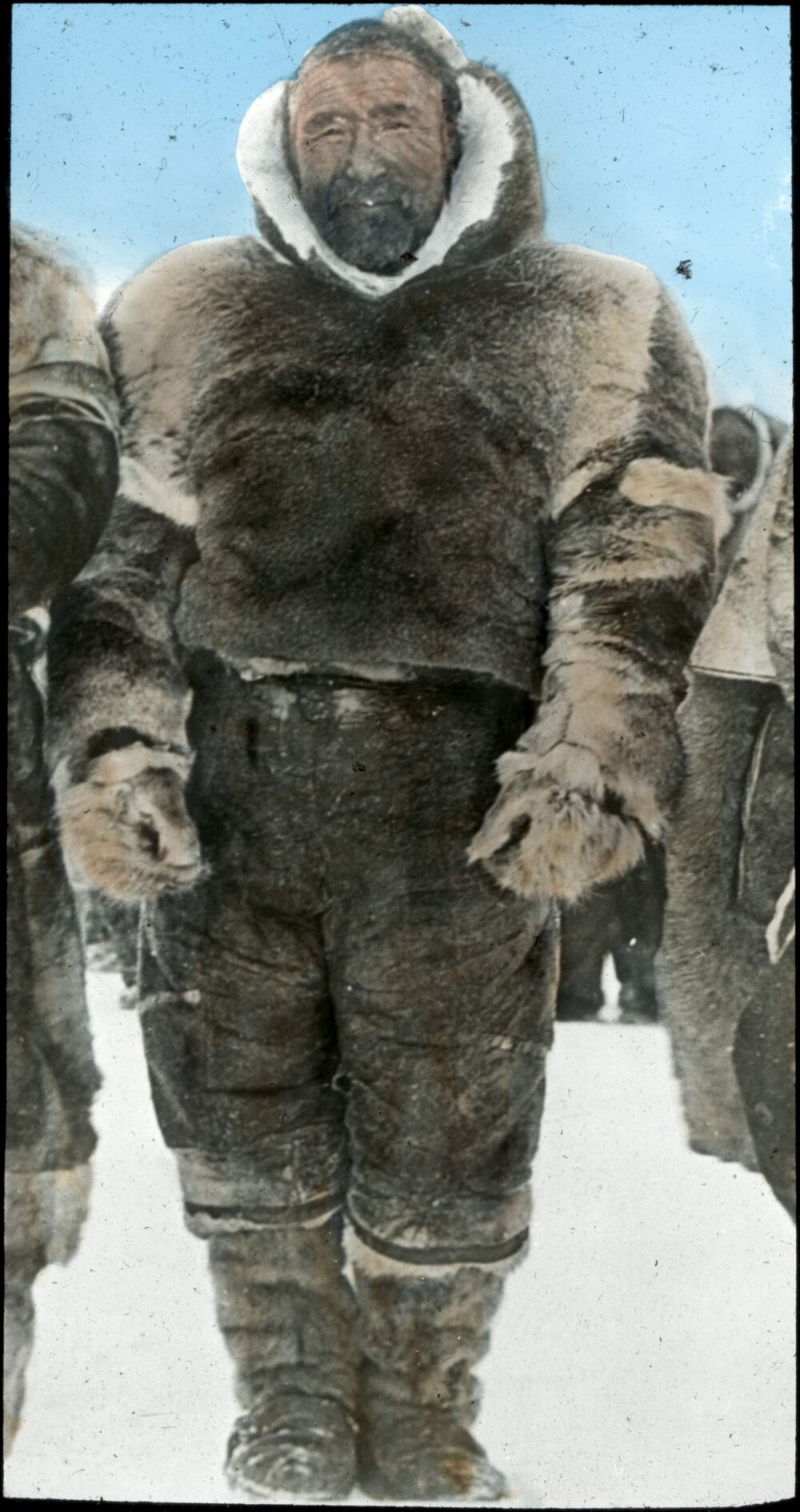 Portrait of an Inuit man