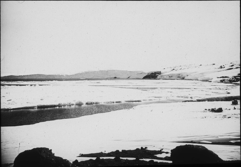 Pack ice in North Bay