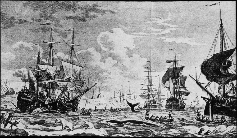 Spitzbergen Fishery, De Jong, 1791