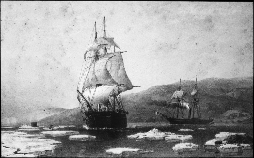 HMS Assistance and Pioneer