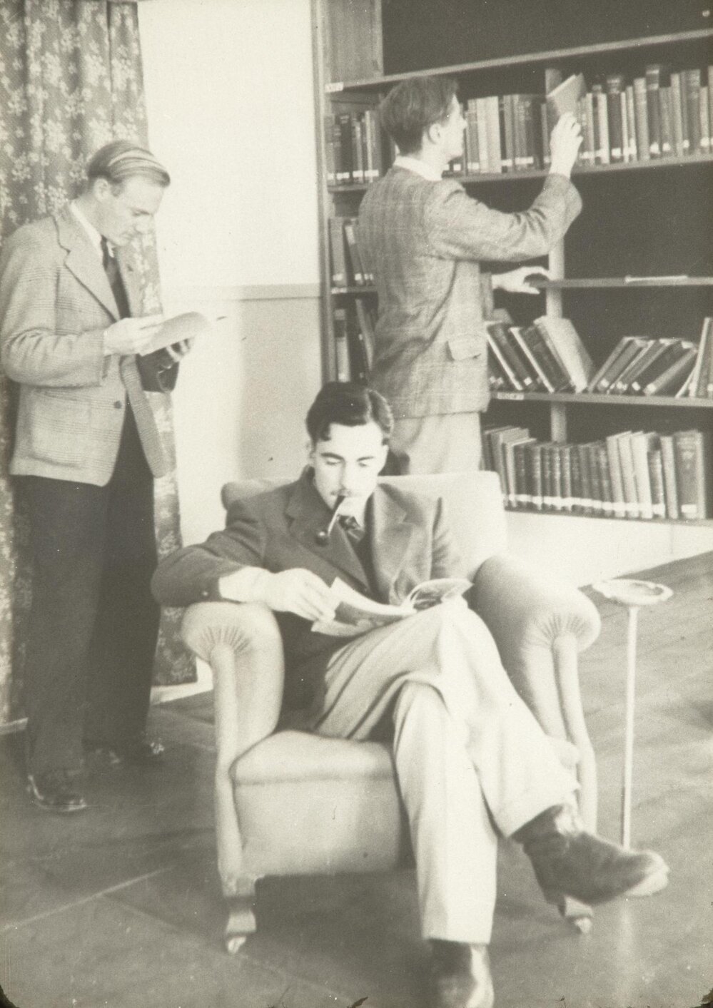 Library at Mildura branch, University of Melbourne, 1947-1949.