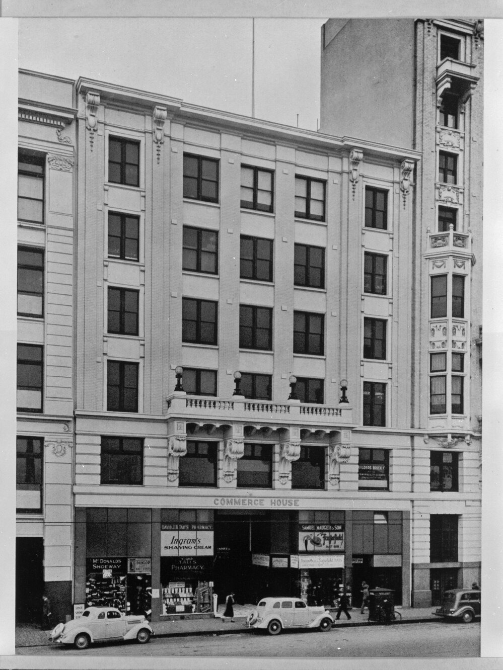 Facade of Commerce House, 328 Flinders Street, Melbourne