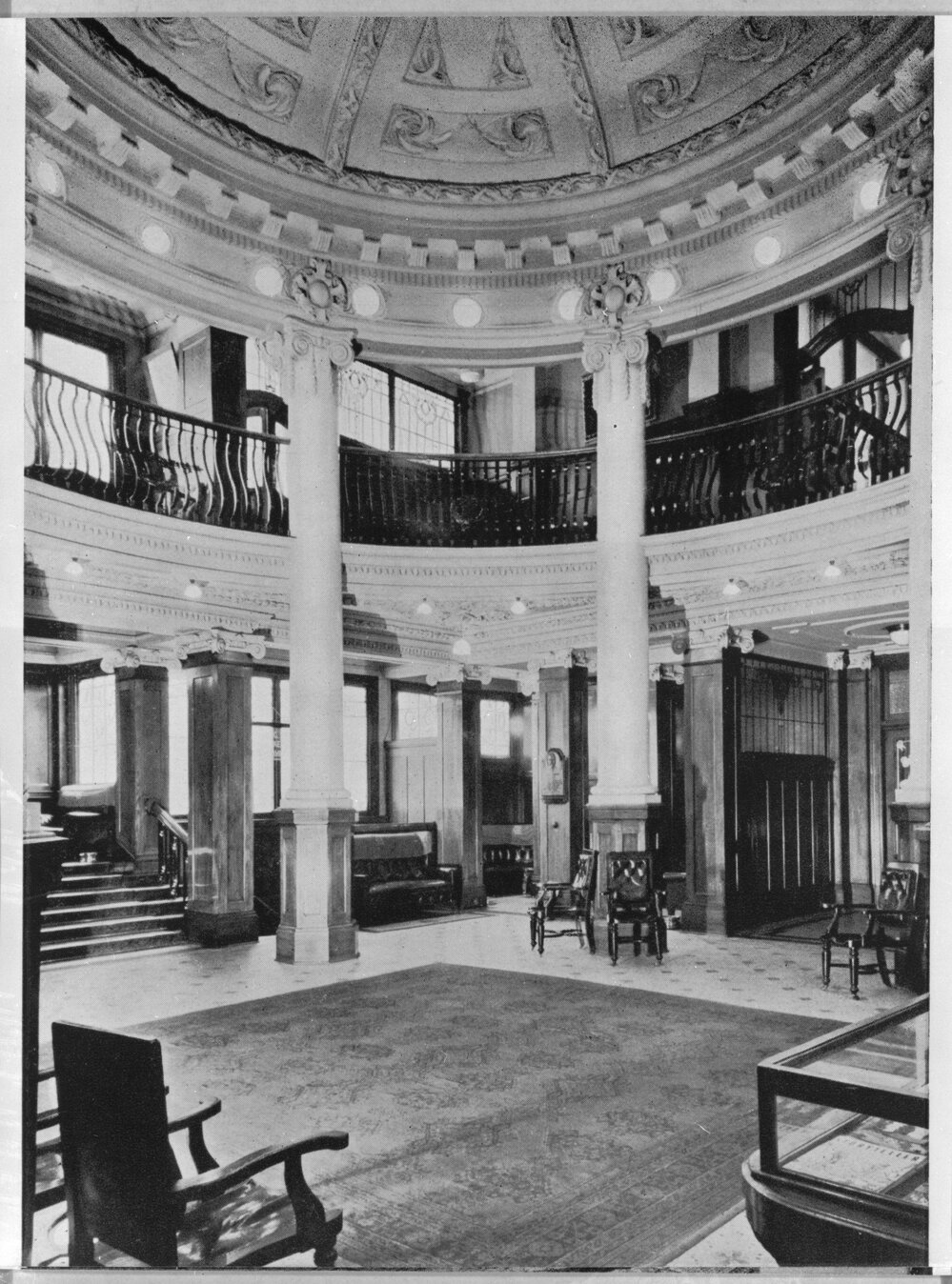Lobby of the Commercial Travellers Association building, 318-324 Flinders Street, Melbourne