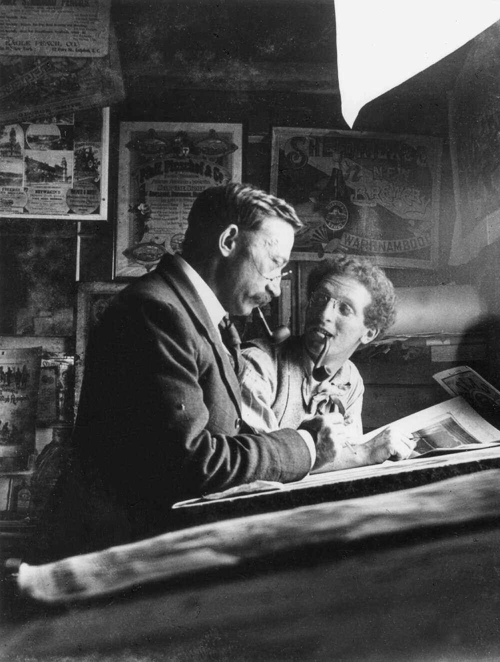 Hans Pretorious and Harry Weston