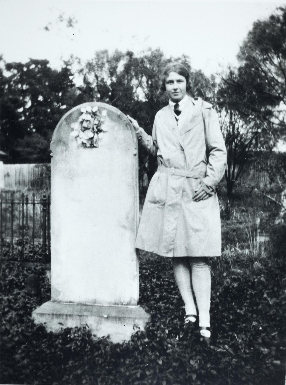 Elizabeth Pownall, August 1929.