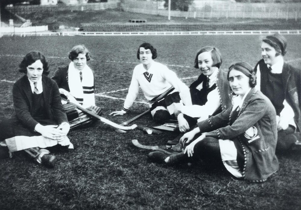 Melbourne University Intervarsity Hockey Team, Hobart, August 1929.