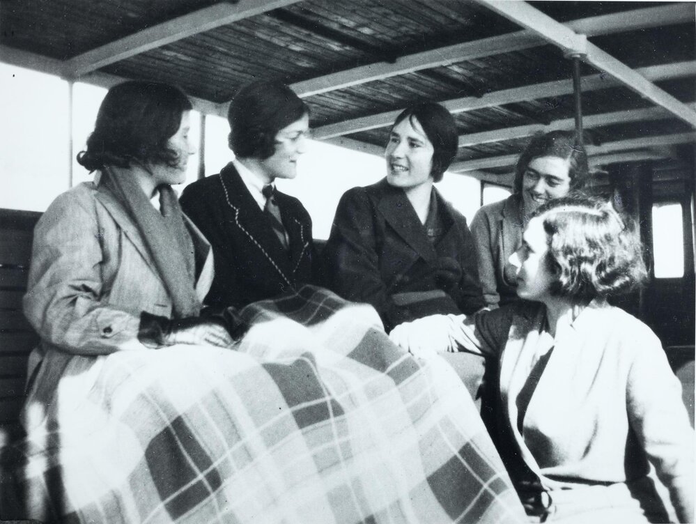 Students' Picnic at New Norfolk, Hobart, August 1929.