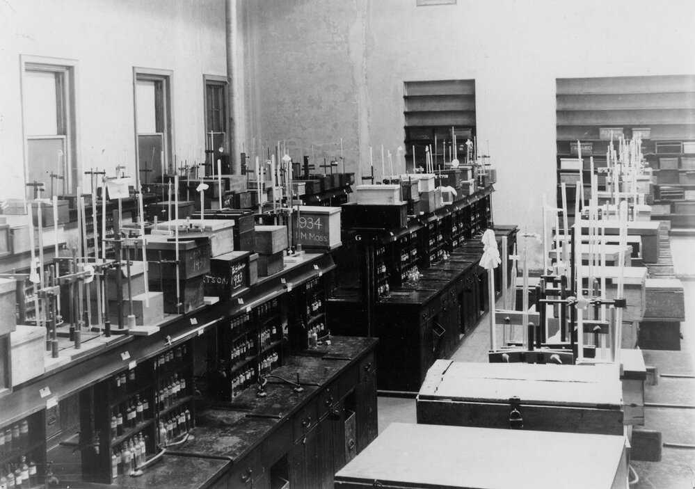 A laboratory in the Old Chemistry Department Building, University of Melbourne.