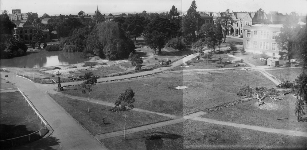 School of Chemistry construction site, University of Melbourne.