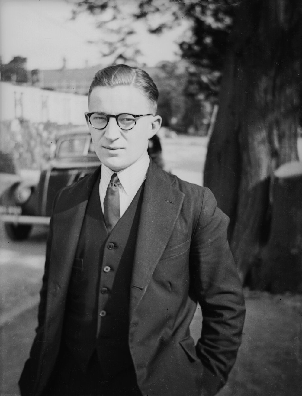 Portrait of Dr A.L.G.Rees.