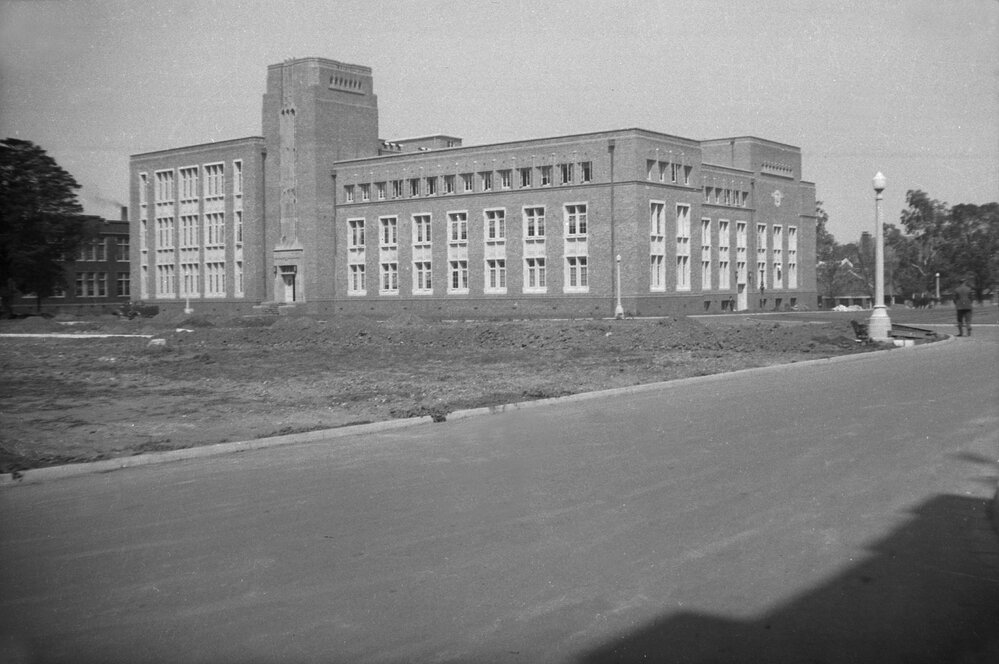 University campus view