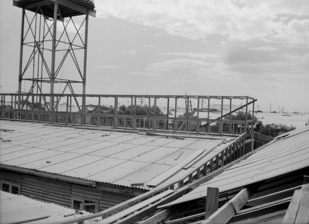 "Mildura - roof of labs, ventilation etc".