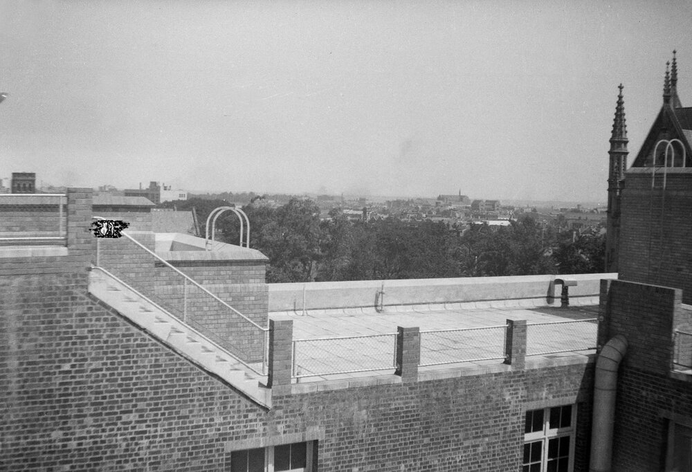 University campus view