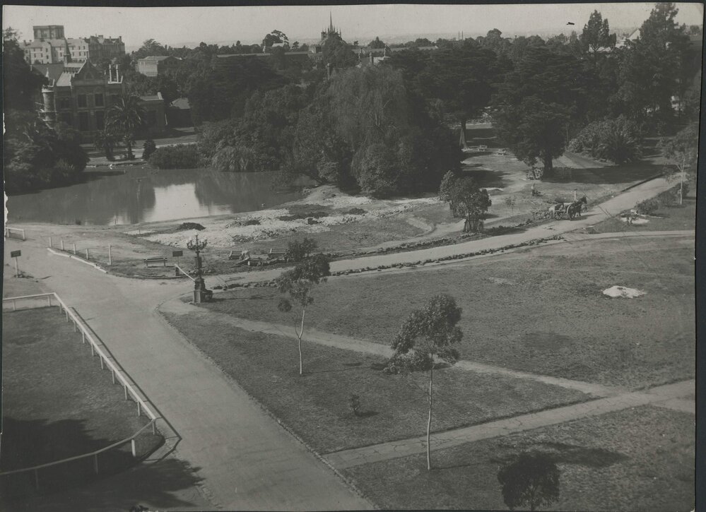 Chemistry School site, University of Melbourne 1937.