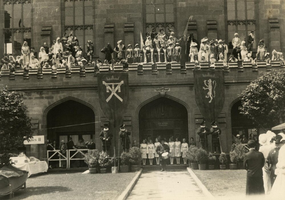 University Women's Christmas Fete and Pageant, University of Melbourne, December 1936.