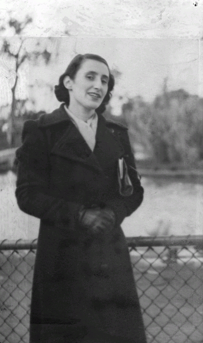 Portrait of Ursula Hoff.