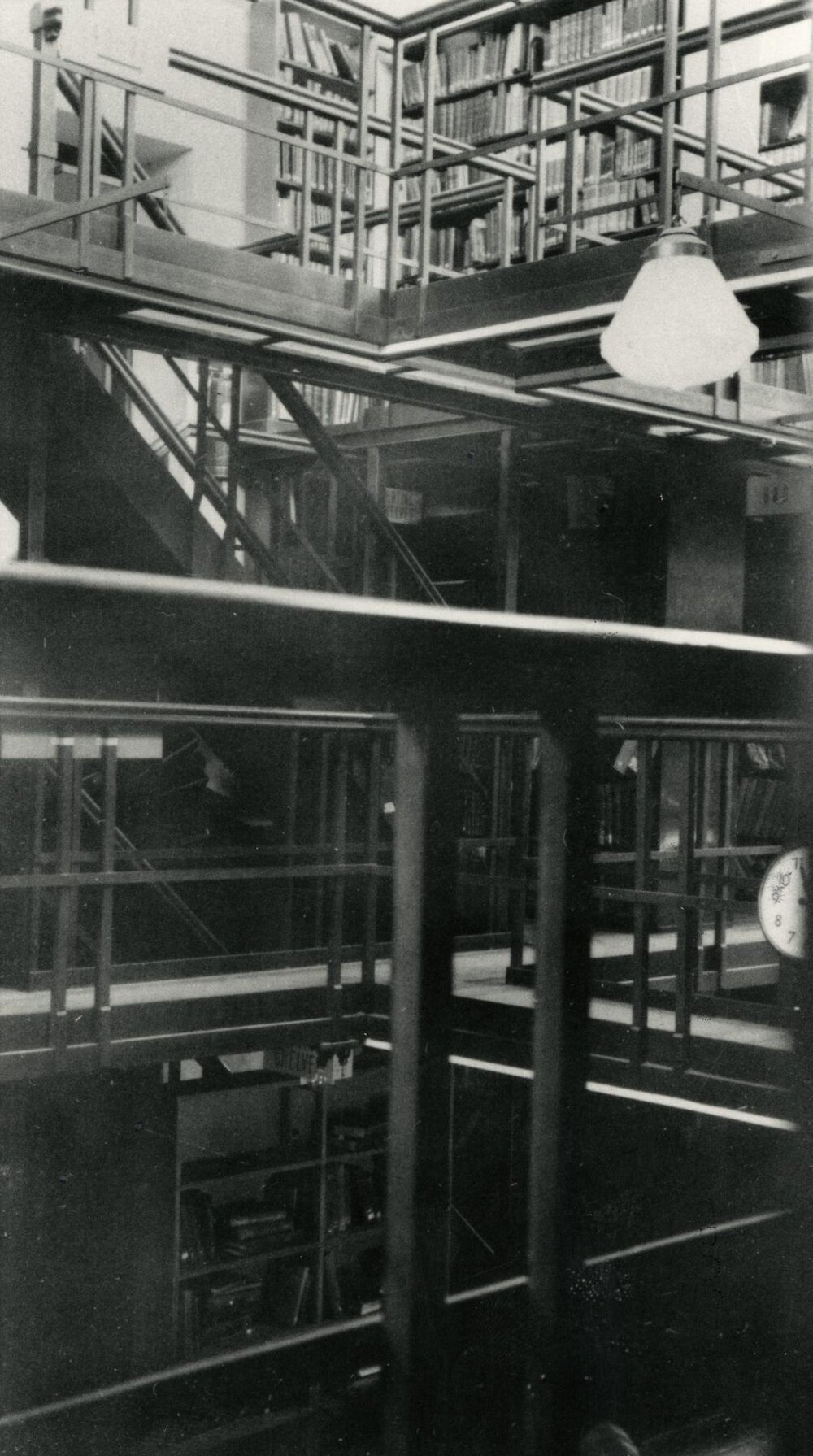 General Library, University of Melbourne, 3rd term 1954.