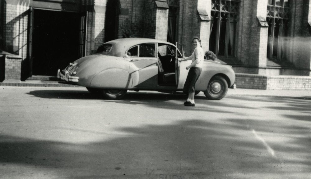 Rosemary Balmford (nee Norris), University of Melbourne, September 1952.