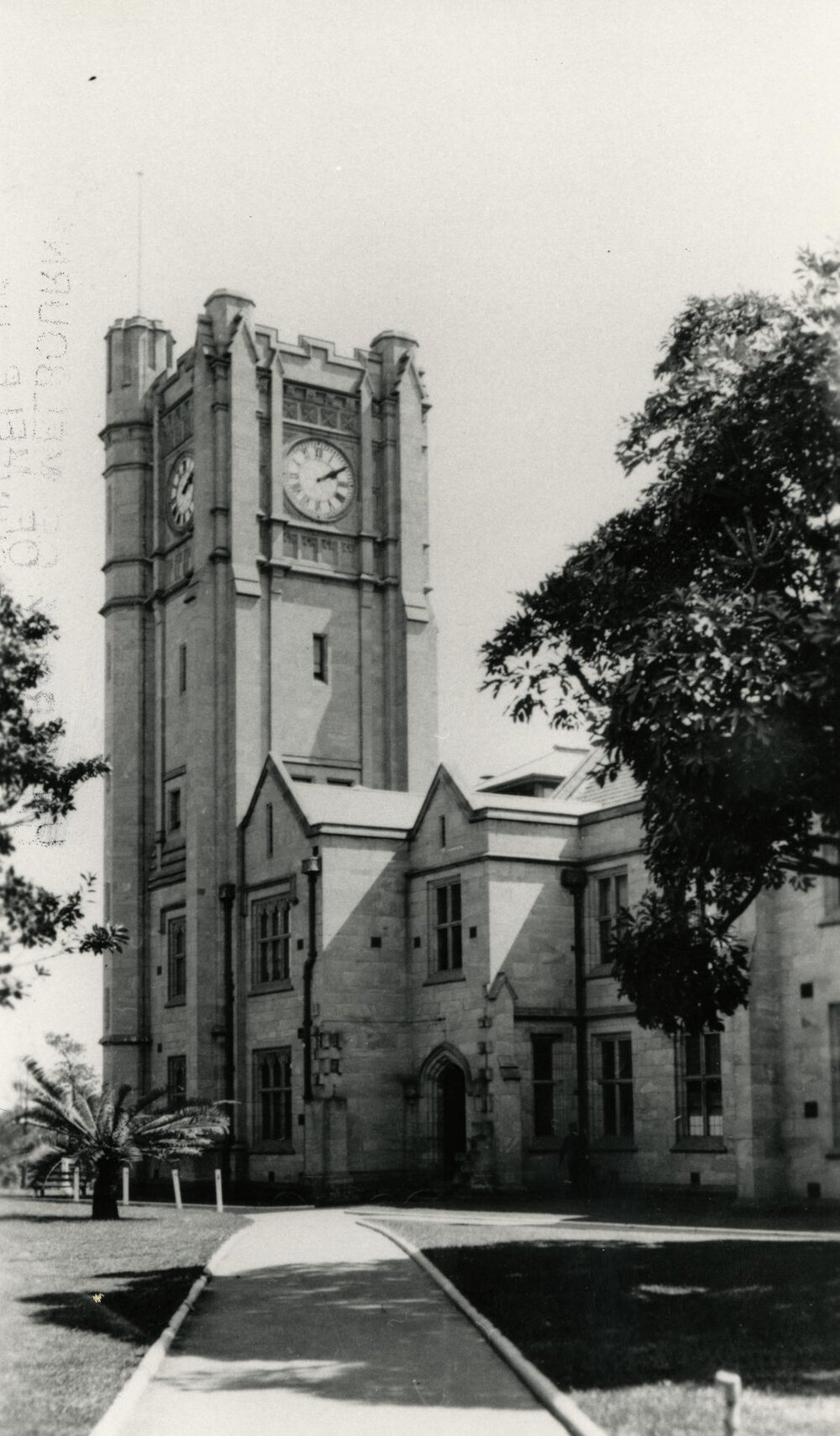 Old Arts building, University of Melbourne, 1952.
