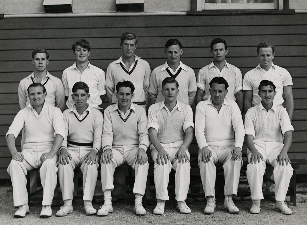 Melbourne University 1st  XI Cricket Team, Mildura Branch, 1949.