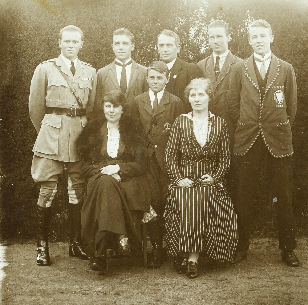Family group, University of Melbourne, circa 1942.