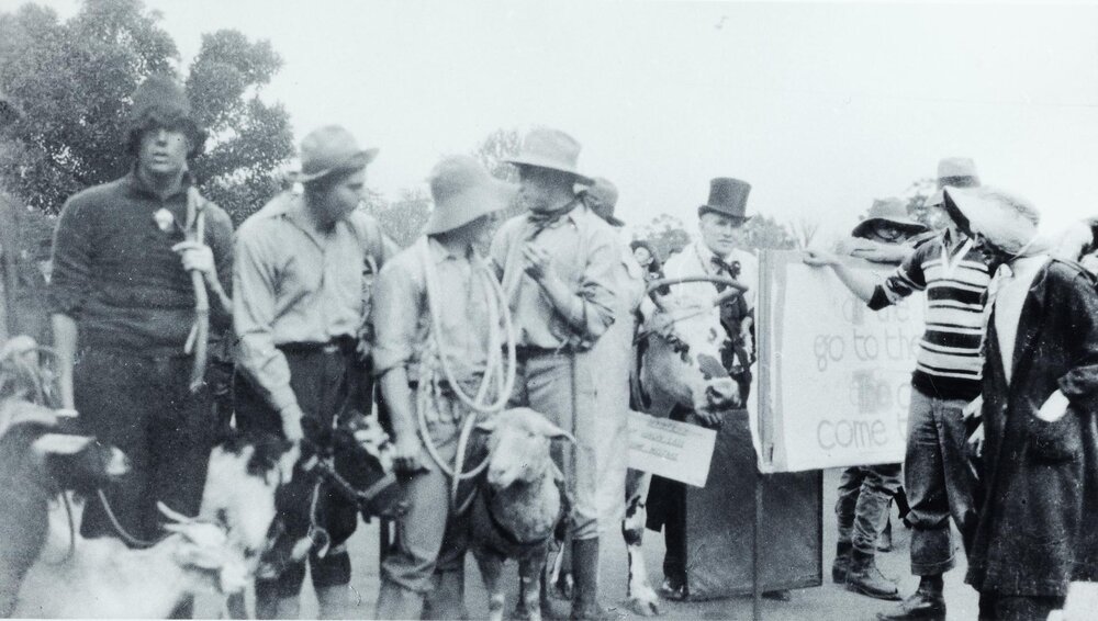 Student rag, University of Melbourne, circa 1927.