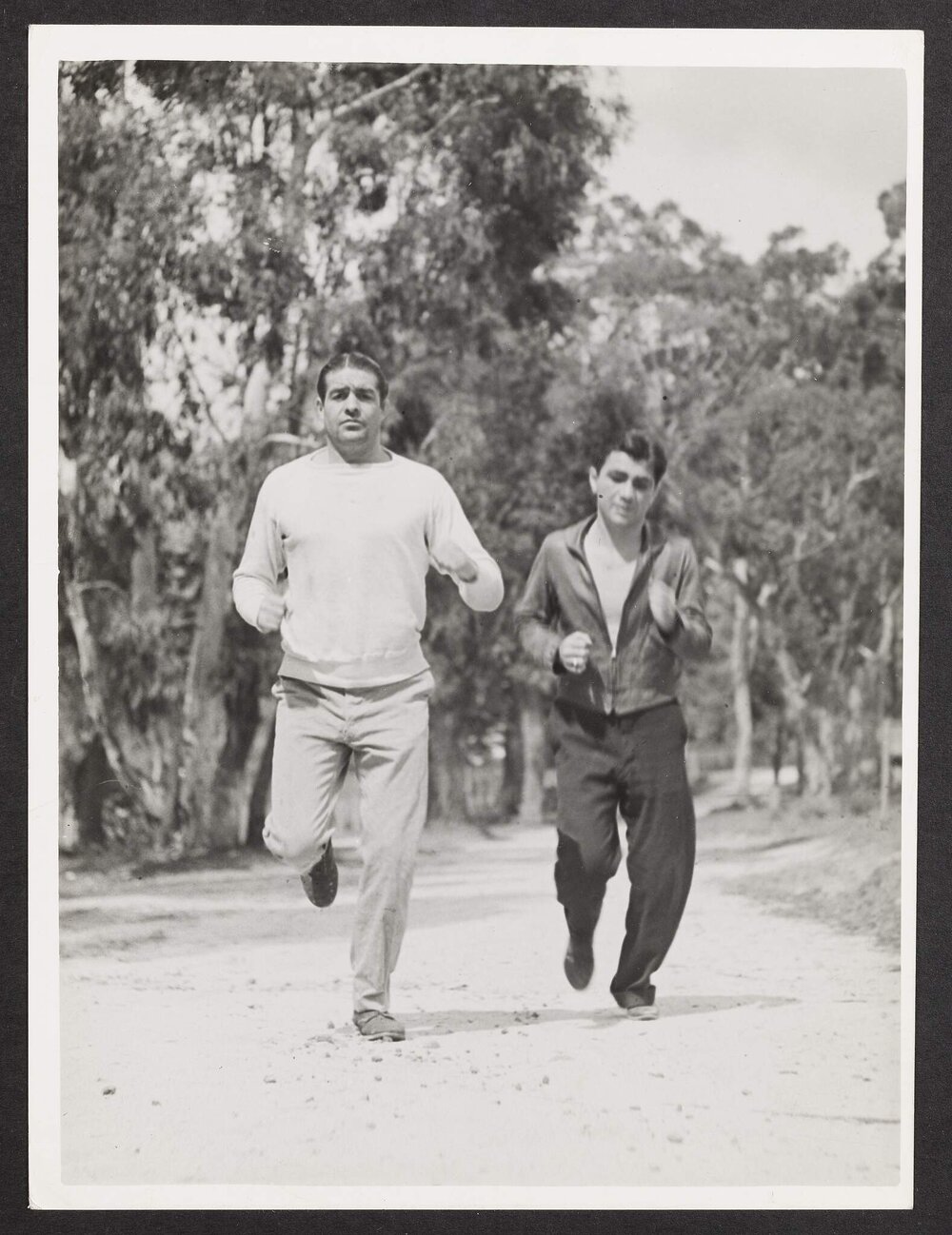 Frankie Covelli and Young Stuhley (left)