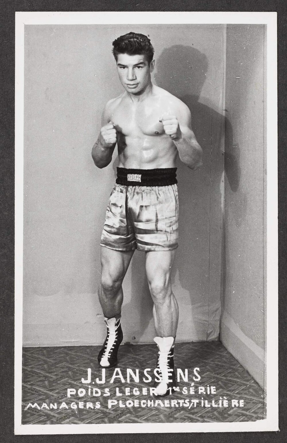 [Photograph of an unnamed boxer]