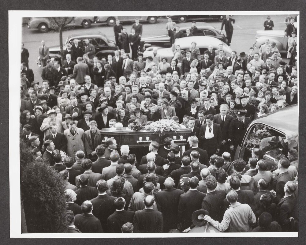 Funeral of Archie Kemp