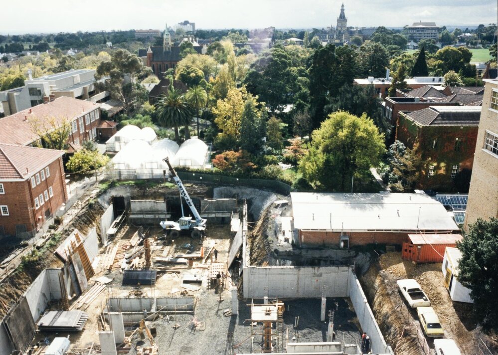 System Garden, University of Melbourne, May 1986.
