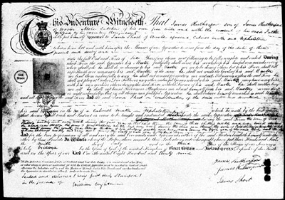 Apprenticeship agreement.