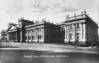 Trades Hall.