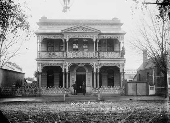 The National Bank of Australasia Limited premises in Benalla.