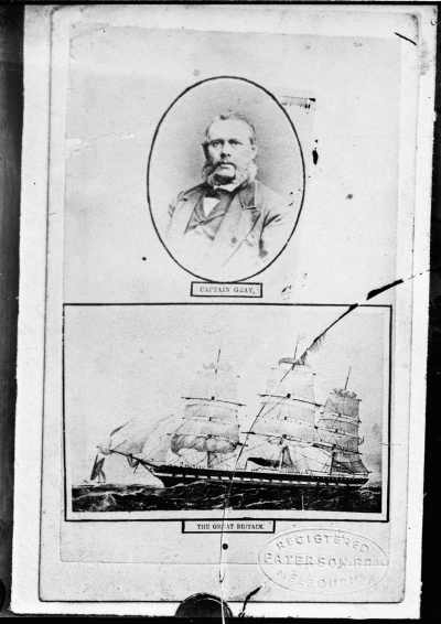 Captain Gray and the ship 'The Great Britain'.