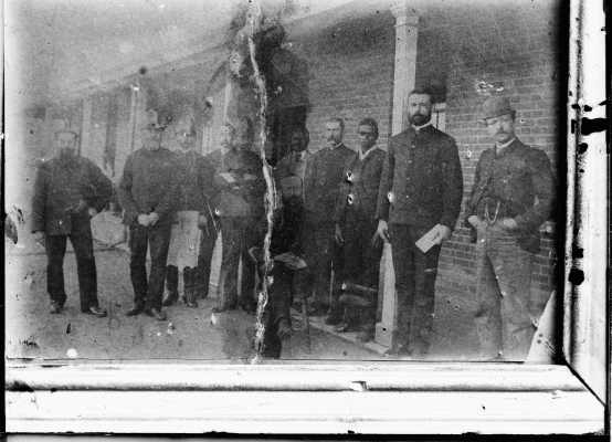 Police staff at Benalla