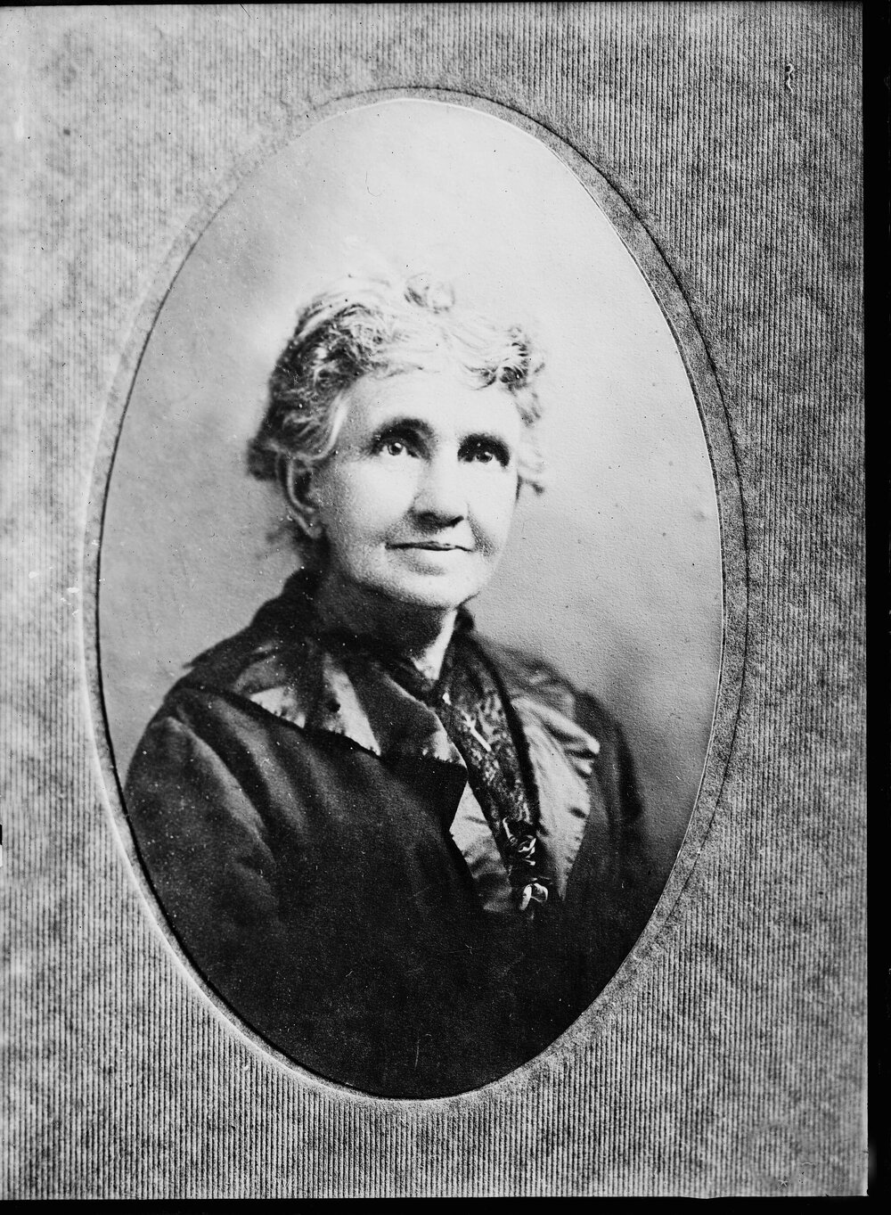 Portrait of an unidentified elderly woman.