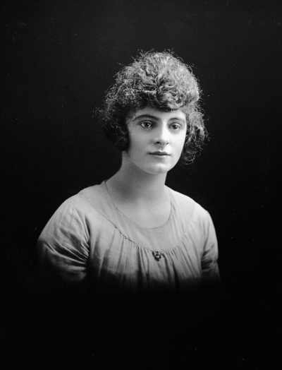 Studio portrait of  Mrs. S. Kelly.