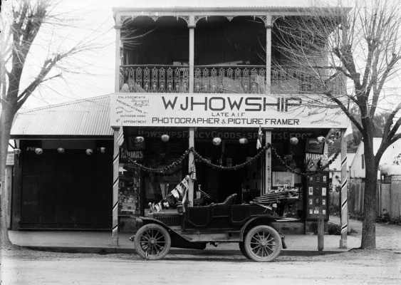 W.J. Howship's business premises in Nunn Street, Benalla.