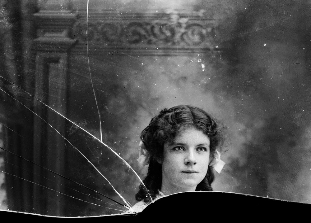 Studio portrait of Miss Donaghue.