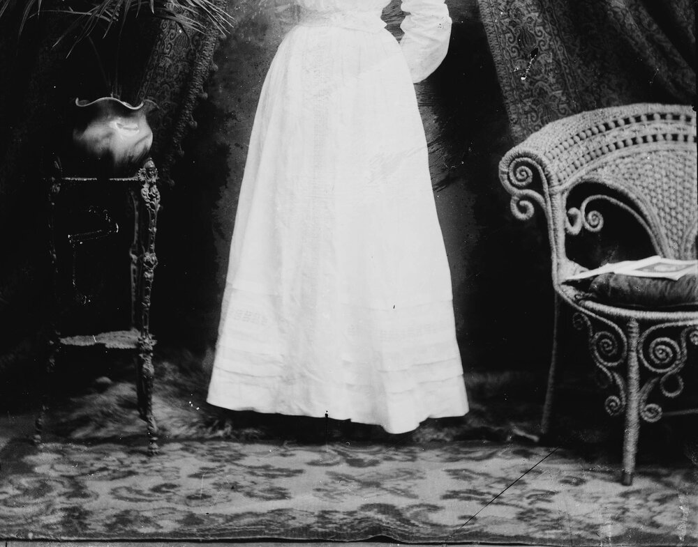 Studio portrait of V. Lawson.