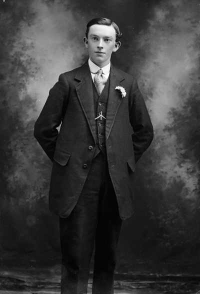 Studio portrait of Mr. F. Forth.