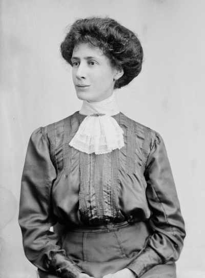 Studio portrait of Miss Rolls.