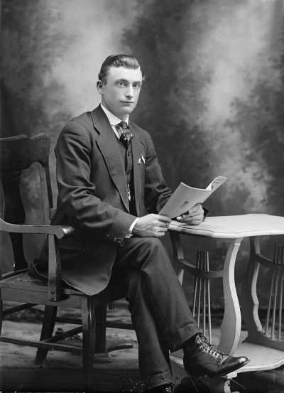 Studio portrait of  Mr. Forth.