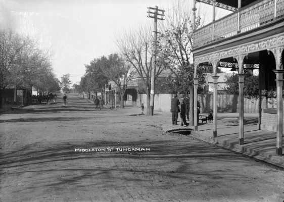 A view of Middleton Street, Tungamah.